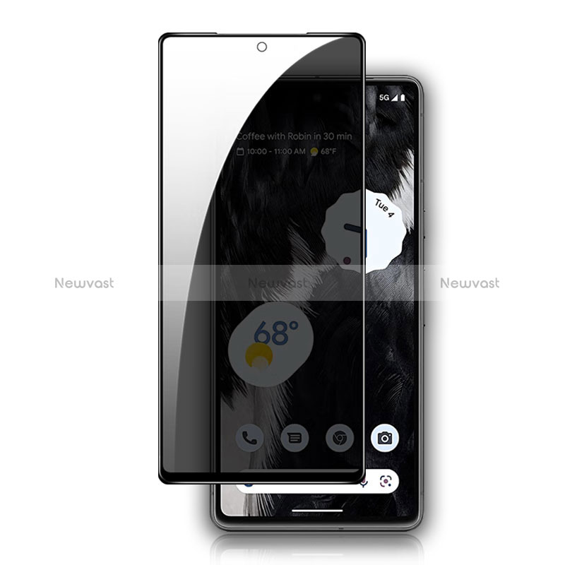 Tempered Glass Anti-Spy Screen Protector Film for Google Pixel 7a 5G Clear