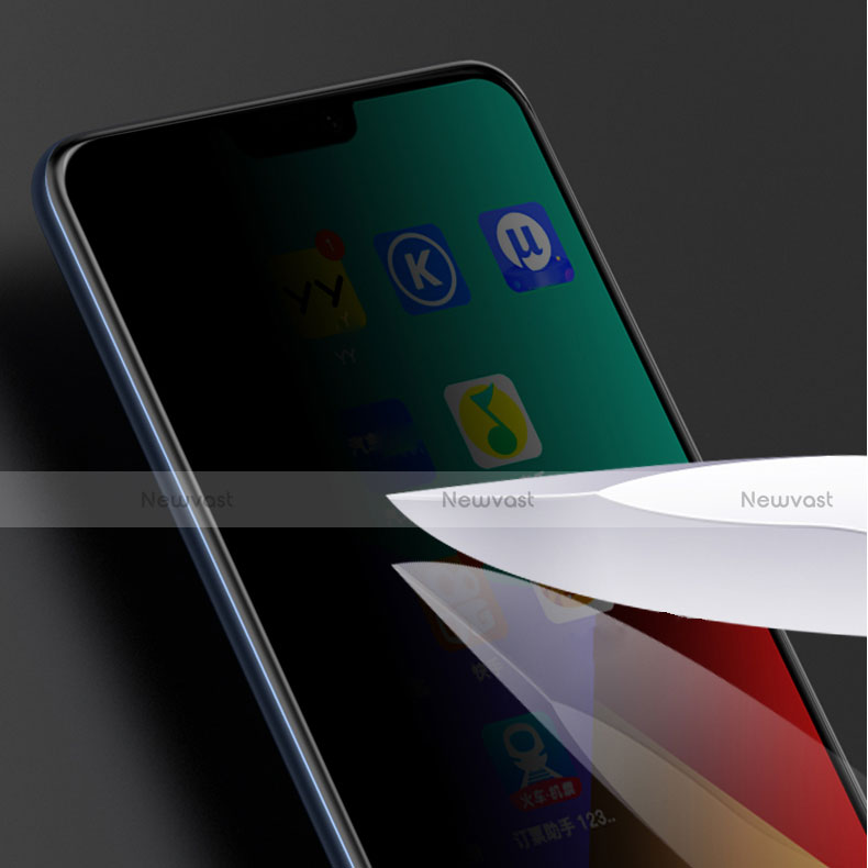 Tempered Glass Anti-Spy Screen Protector Film for OnePlus 6 Clear