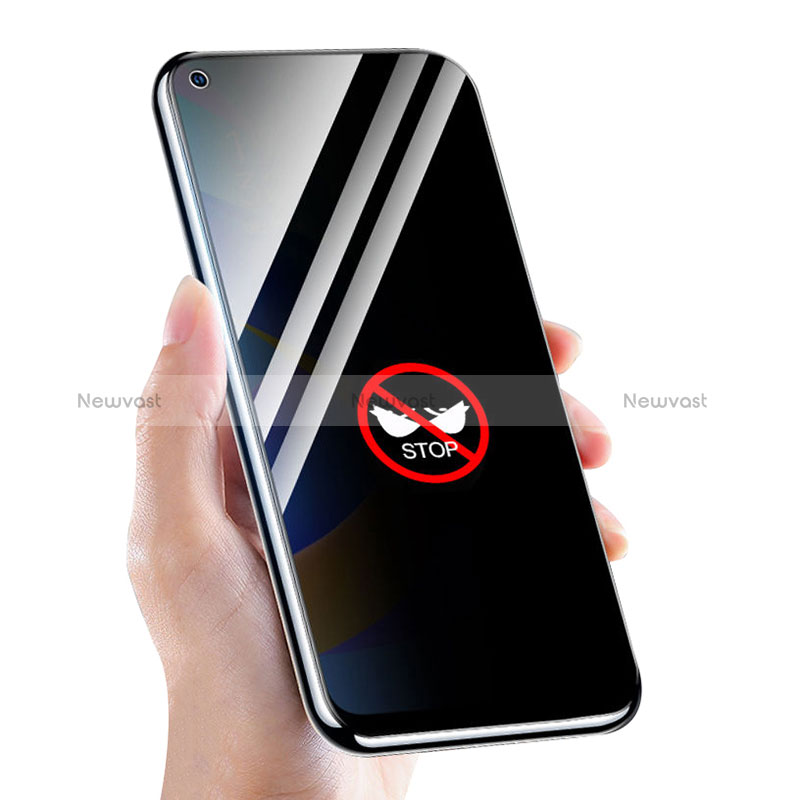 Tempered Glass Anti-Spy Screen Protector Film for OnePlus Nord 2 5G Clear