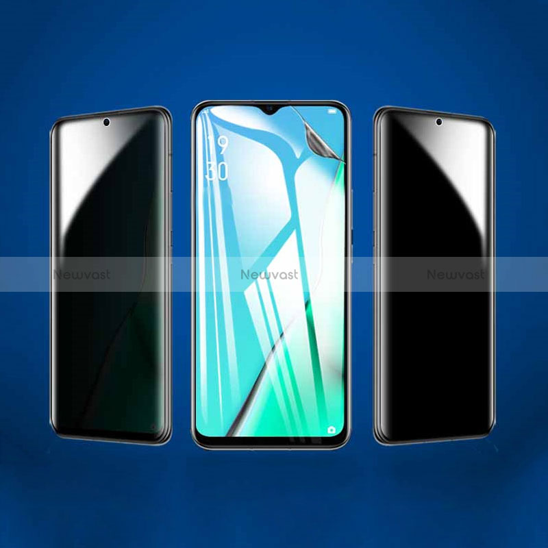 Tempered Glass Anti-Spy Screen Protector Film for Oppo A16 Clear