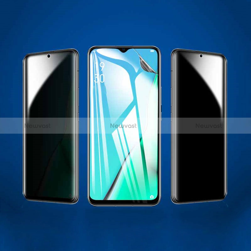 Tempered Glass Anti-Spy Screen Protector Film for Oppo A16e Clear