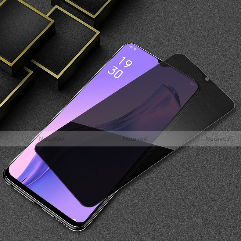 Tempered Glass Anti-Spy Screen Protector Film for Oppo A8 Clear