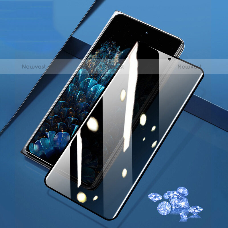 Tempered Glass Anti-Spy Screen Protector Film for Oppo Find N 5G Clear