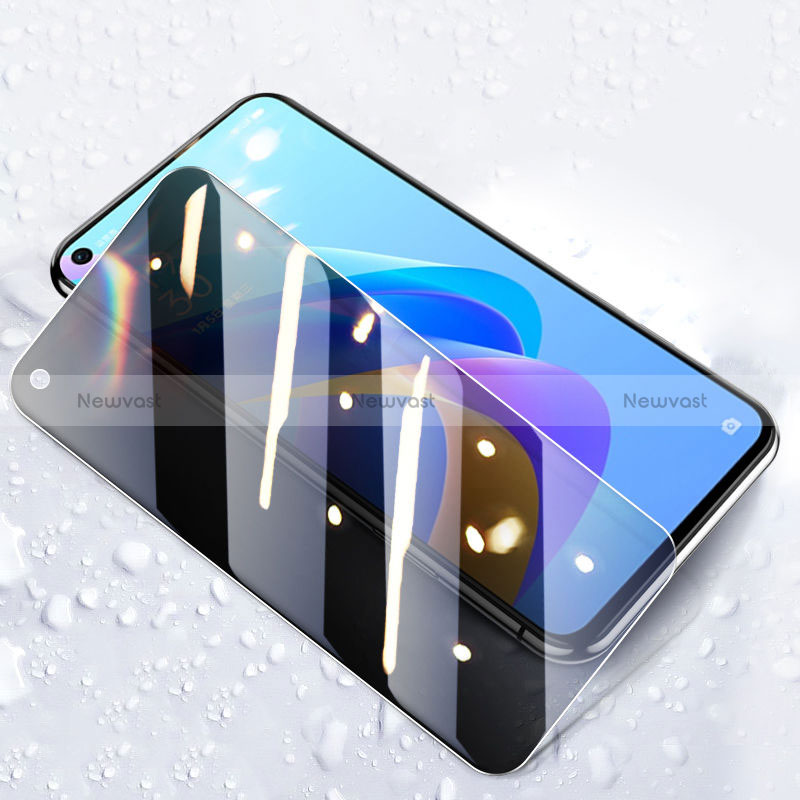 Tempered Glass Anti-Spy Screen Protector Film for Oppo Reno8 T 4G Clear