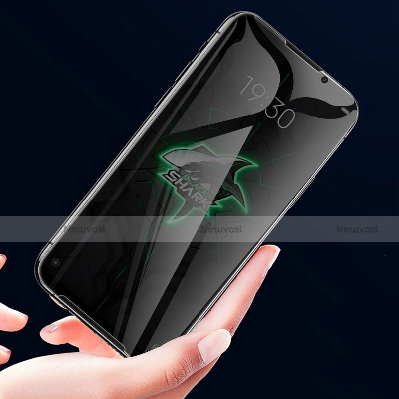 Tempered Glass Anti-Spy Screen Protector Film for Xiaomi Black Shark 3 Pro Clear