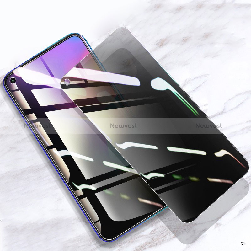 Tempered Glass Anti-Spy Screen Protector Film for Xiaomi Redmi Note 9T 5G Clear