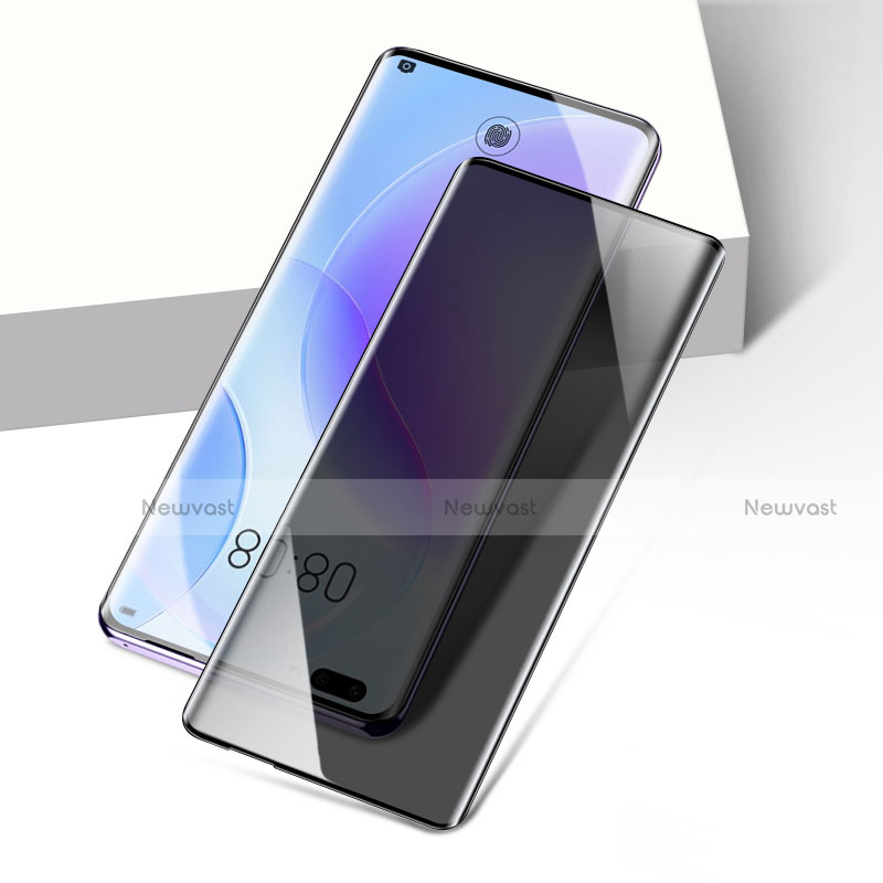 Tempered Glass Anti-Spy Screen Protector Film M01 for Huawei Nova 8 Pro 5G Clear