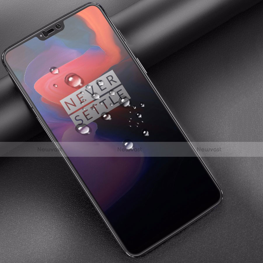 Tempered Glass Anti-Spy Screen Protector Film M01 for OnePlus 6 Clear