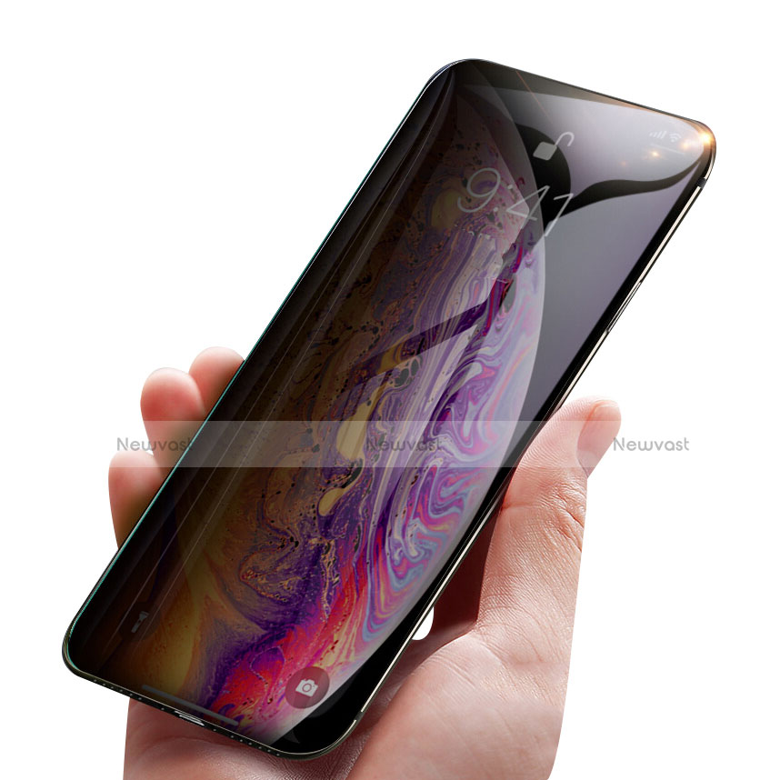 Tempered Glass Anti-Spy Screen Protector Film P01 for Apple iPhone Xs Clear