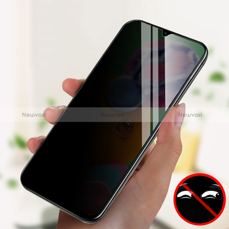 Tempered Glass Anti-Spy Screen Protector Film S01 for Motorola Moto E13 Clear