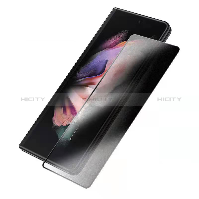 Tempered Glass Anti-Spy Screen Protector Film S01 for Samsung Galaxy Z Fold4 5G Clear