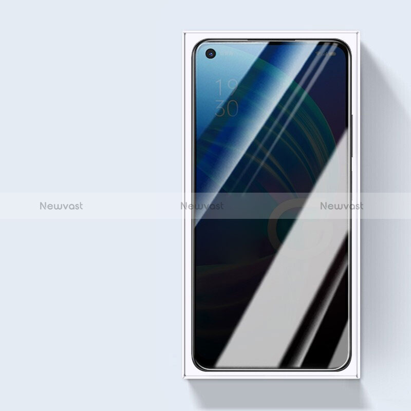 Tempered Glass Anti-Spy Screen Protector Film S08 for Oppo Reno7 Z 5G Clear