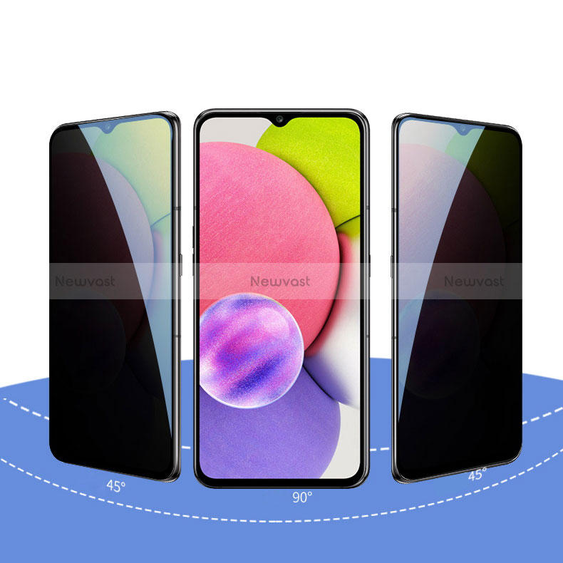 Tempered Glass Anti-Spy Screen Protector Film S09 for Samsung Galaxy A50 Clear