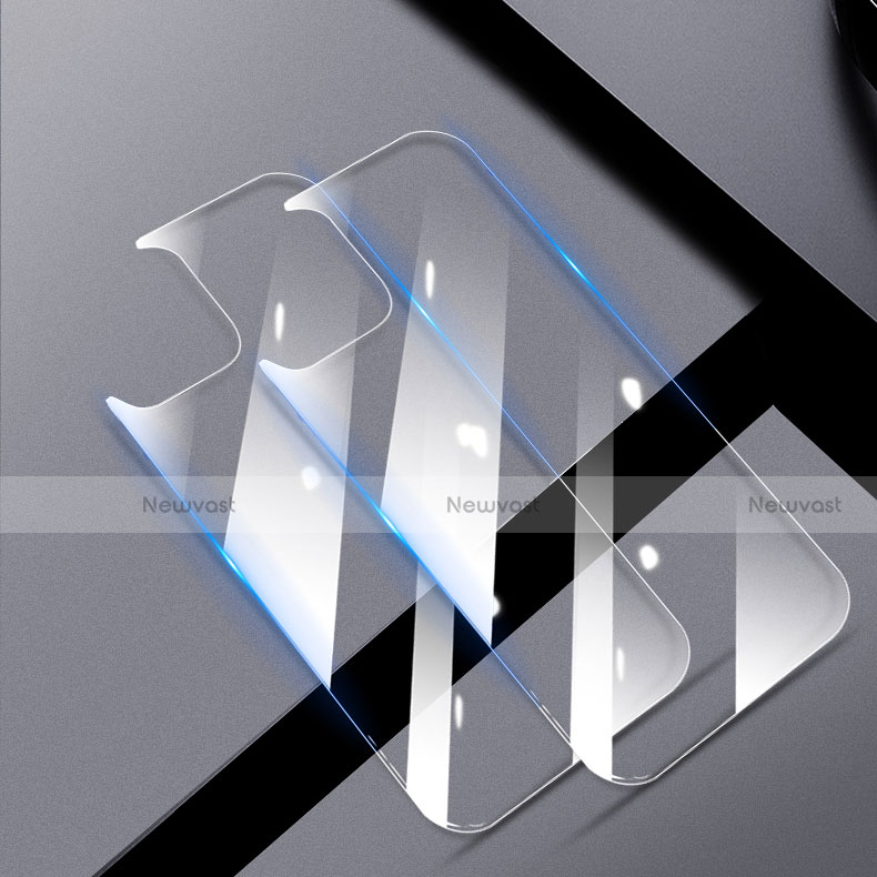 Tempered Glass Back Protector Film B04 for Apple iPhone 15 Clear