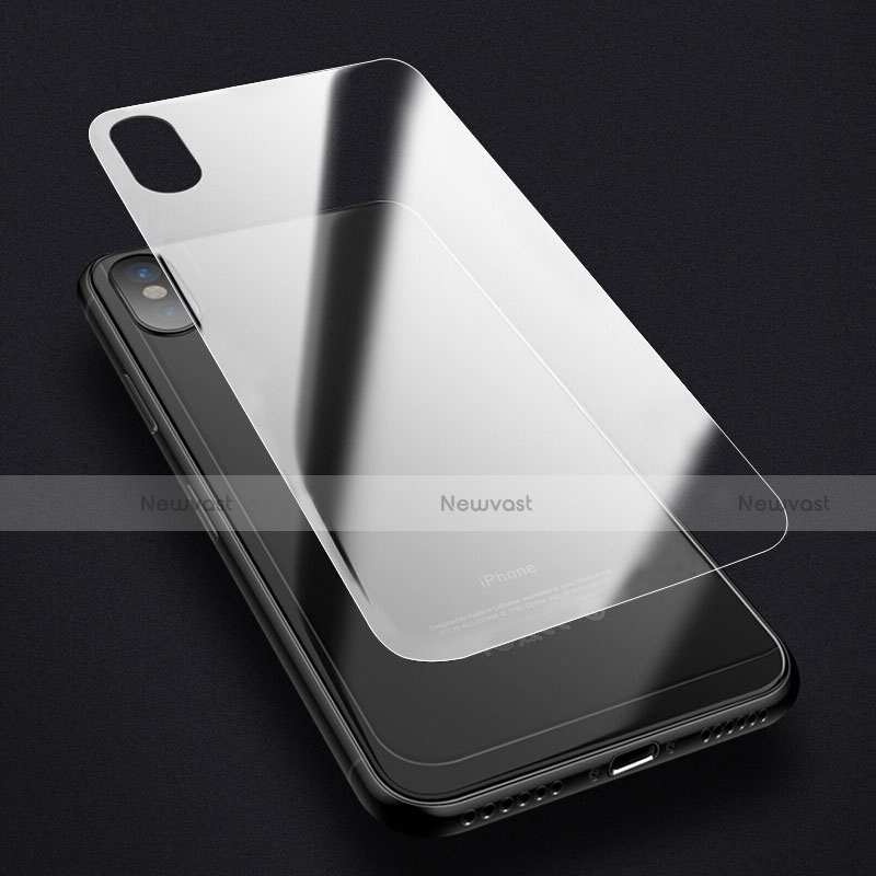 Tempered Glass Back Protector Film B07 for Apple iPhone Xs Max Clear