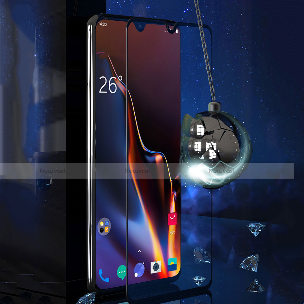 Tempered Glass Full Screen Protector Tempered Glass for OnePlus 6T Black