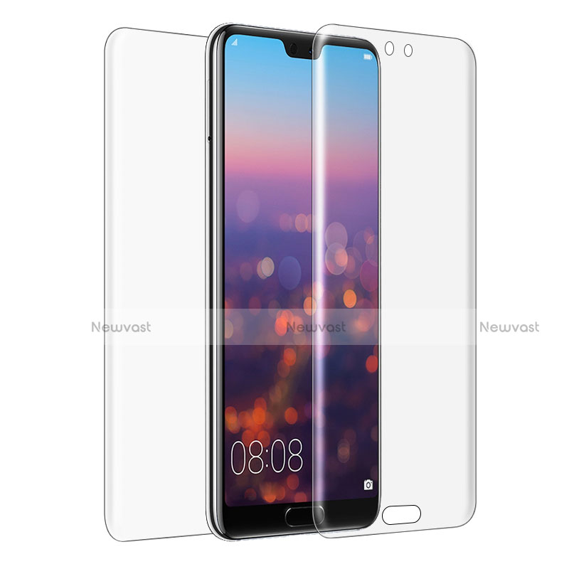 Tempered Glass Screen Protector Front and Back Film for Huawei P20 Clear