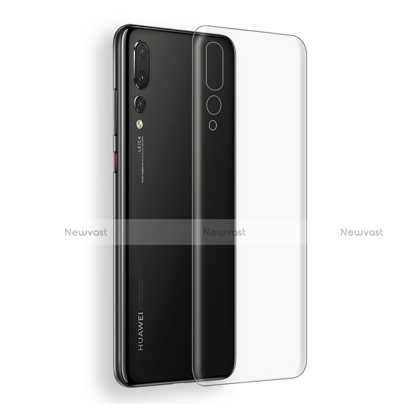 Tempered Glass Screen Protector Front and Back Film for Huawei P20 Pro Clear