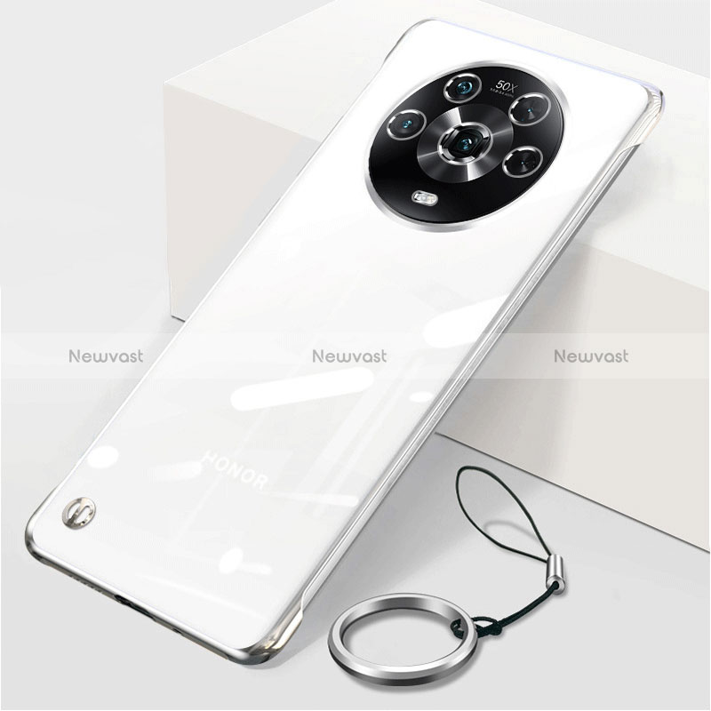 Transparent Crystal Frameless Hard Case Back Cover for Huawei Honor Magic4 5G