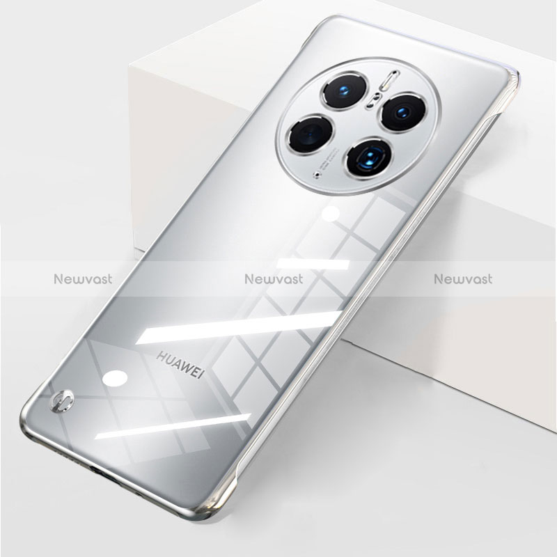 Transparent Crystal Frameless Hard Case Back Cover for Huawei Mate 50