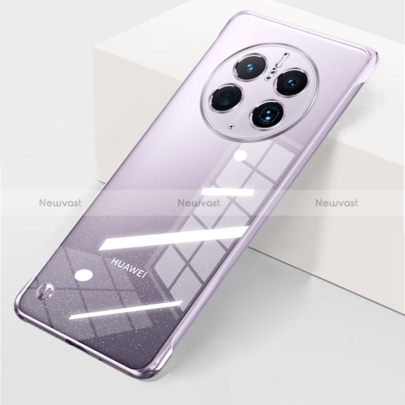 Transparent Crystal Frameless Hard Case Back Cover for Huawei Mate 50