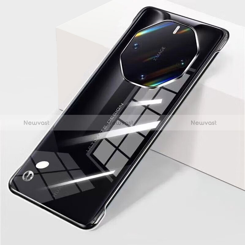 Transparent Crystal Frameless Hard Case Back Cover for Huawei Mate 60 RS Ultimate