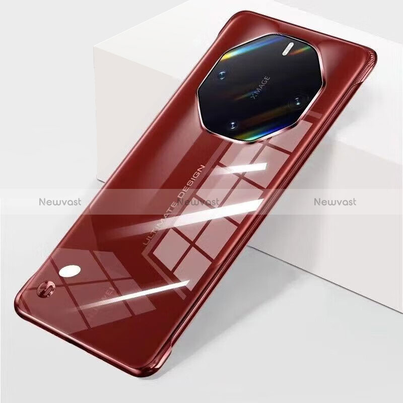 Transparent Crystal Frameless Hard Case Back Cover for Huawei Mate 60 RS Ultimate