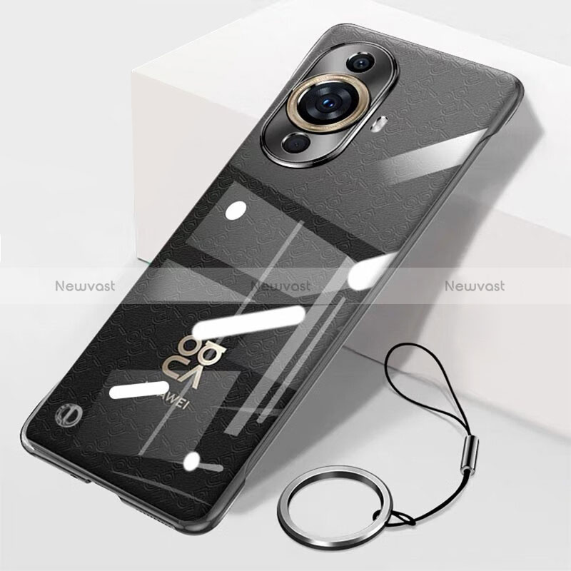 Transparent Crystal Frameless Hard Case Back Cover for Huawei Nova 11 Pro