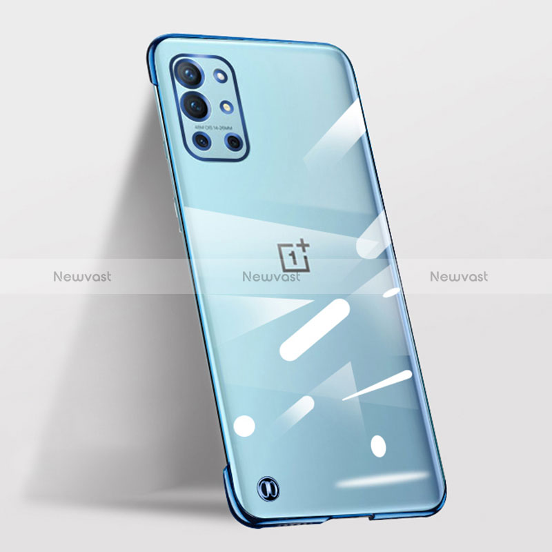 Transparent Crystal Frameless Hard Case Back Cover for OnePlus 9R 5G