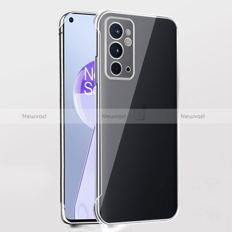 Transparent Crystal Frameless Hard Case Back Cover for OnePlus 9RT 5G