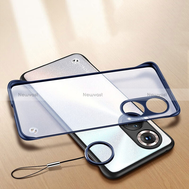 Transparent Crystal Frameless Hard Case Back Cover H02 for Huawei Honor 50 5G