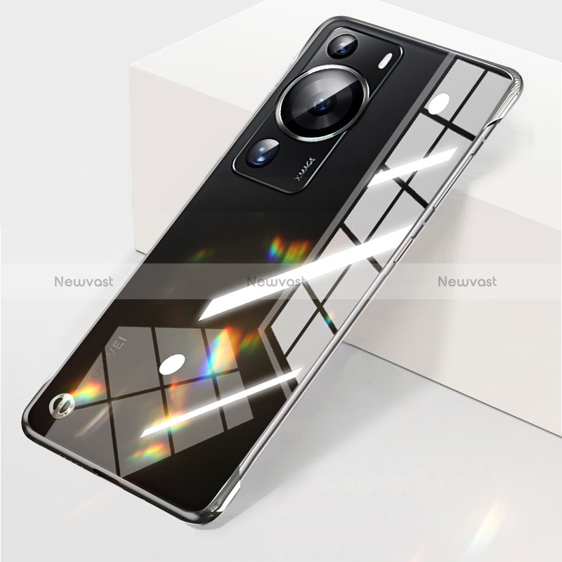 Transparent Crystal Frameless Hard Case Back Cover H03 for Huawei P60