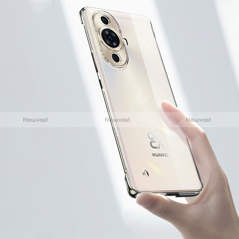 Transparent Crystal Frameless Hard Case Back Cover T01 for Huawei Nova 11 Clear