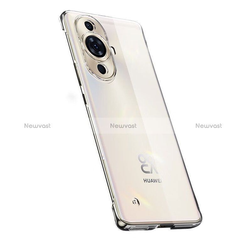 Transparent Crystal Frameless Hard Case Back Cover T01 for Huawei Nova 11 Pro Clear