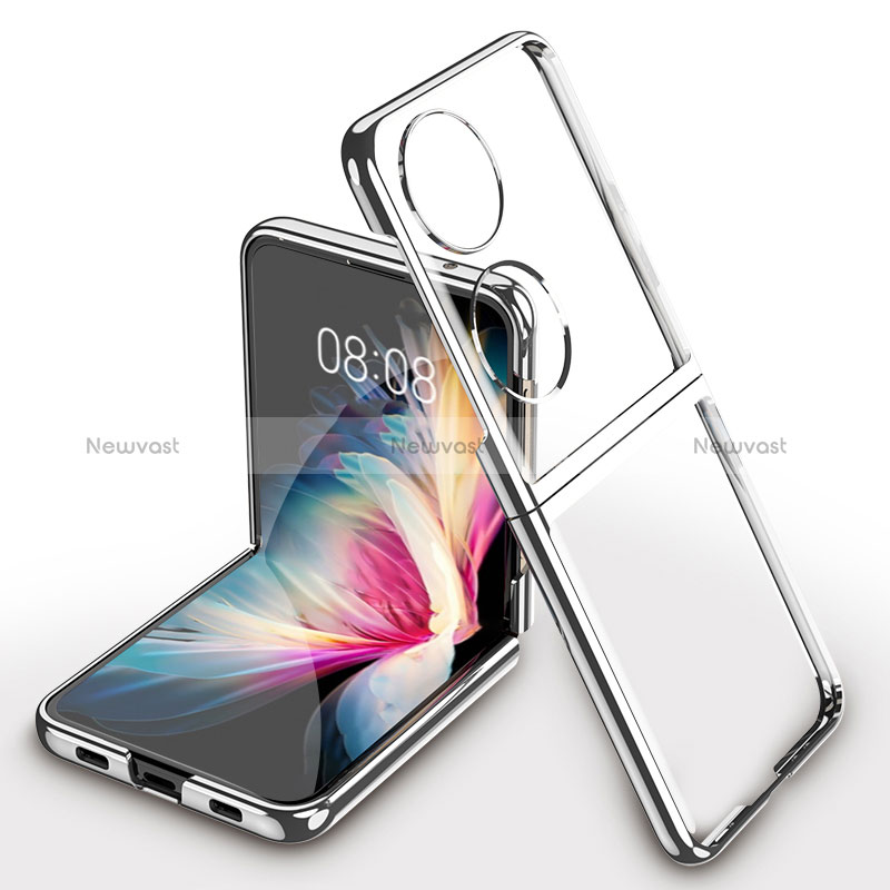 Transparent Crystal Hard Case Back Cover AC1 for Huawei P50 Pocket