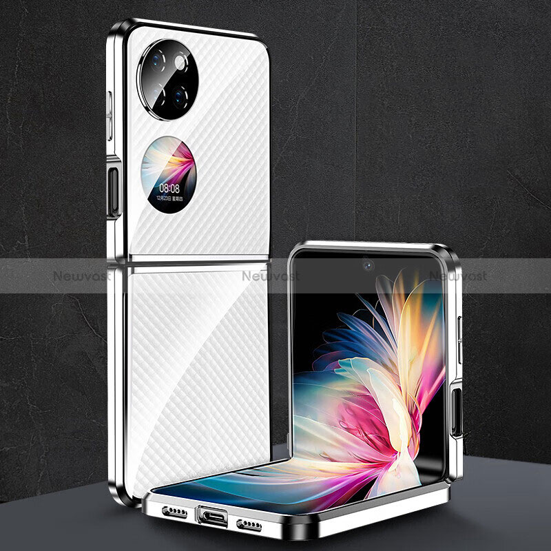Transparent Crystal Hard Case Back Cover for Huawei P60 Pocket