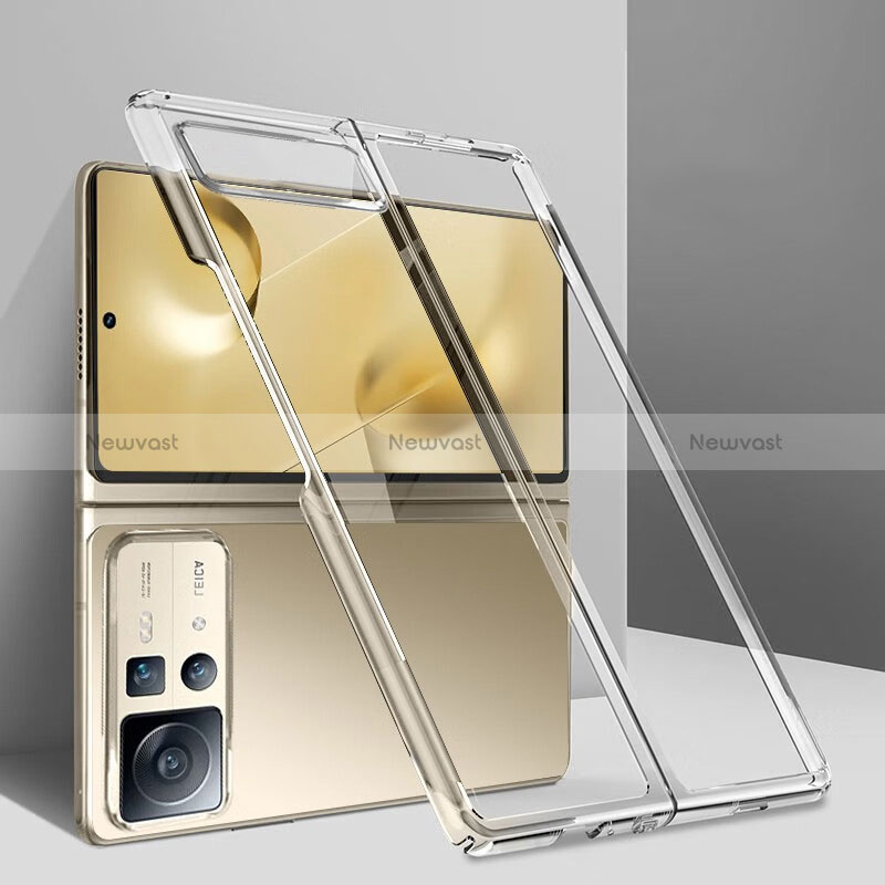 Transparent Crystal Hard Case Back Cover for Xiaomi Mix Fold 2 5G Clear