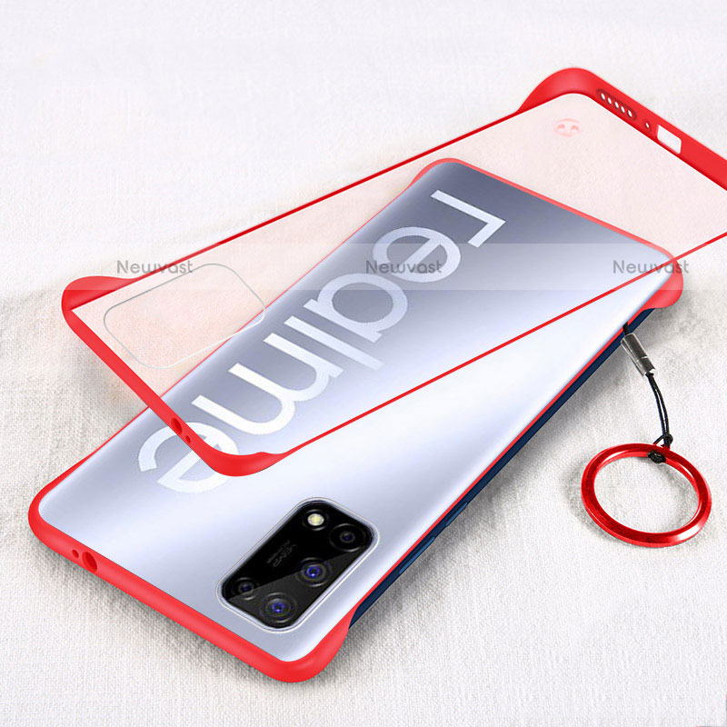 Transparent Crystal Hard Case Back Cover H01 for Realme V5 5G