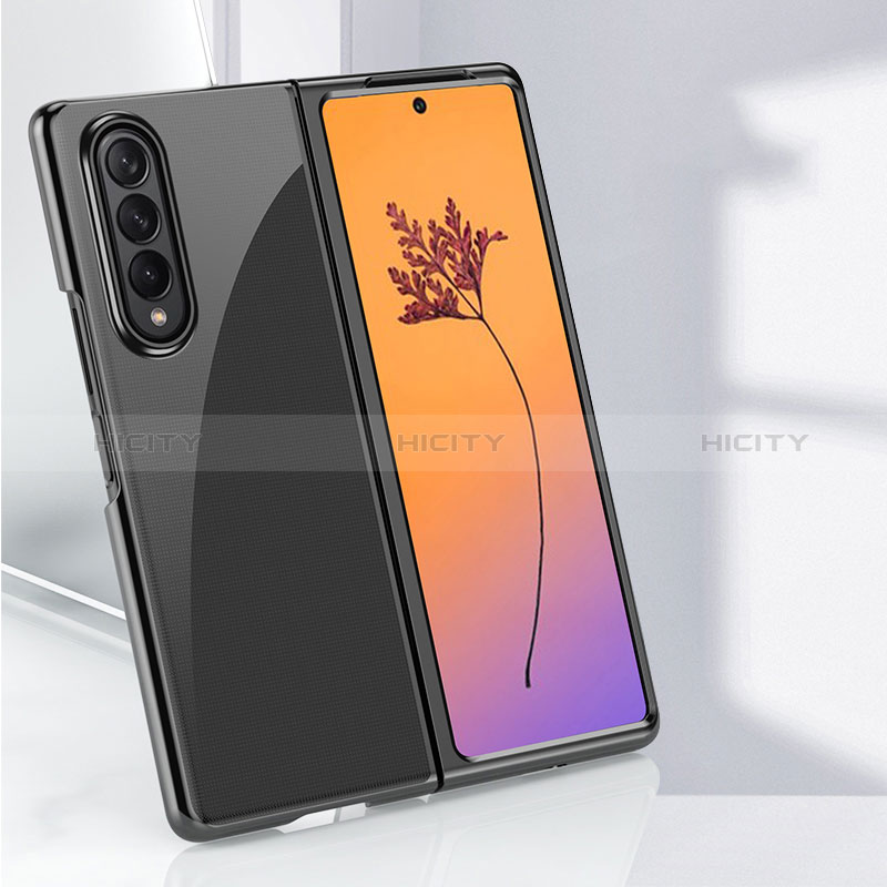 Transparent Crystal Hard Case Back Cover H01 for Samsung Galaxy Z Fold4 5G