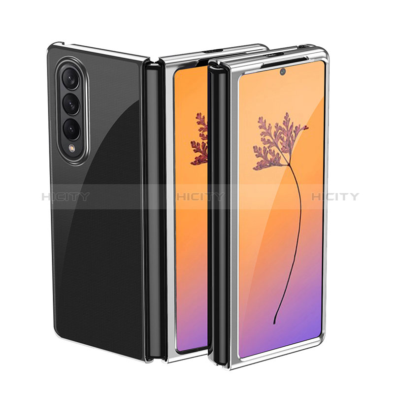 Transparent Crystal Hard Case Back Cover H01 for Samsung Galaxy Z Fold4 5G