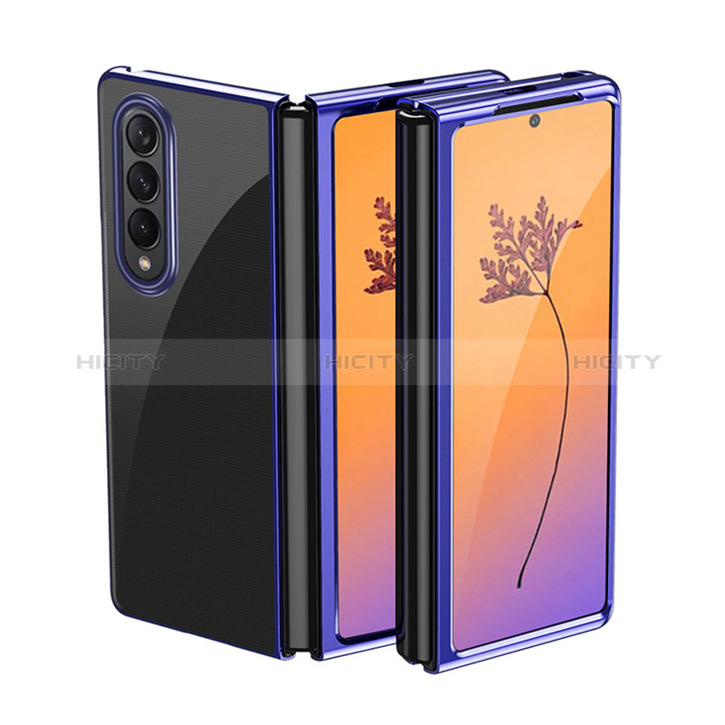 Transparent Crystal Hard Case Back Cover H01 for Samsung Galaxy Z Fold4 5G