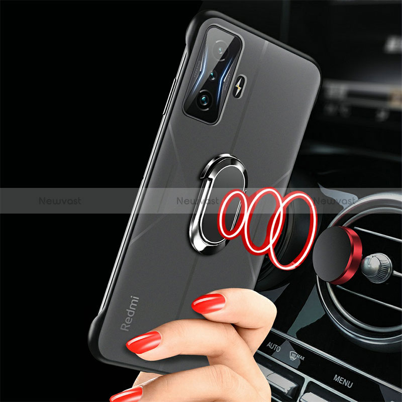 Transparent Crystal Hard Case Back Cover H01 for Xiaomi Redmi K50 Gaming 5G