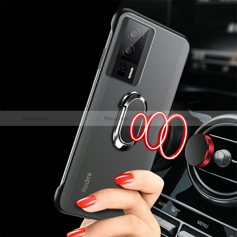 Transparent Crystal Hard Case Back Cover H01 for Xiaomi Redmi K60 5G