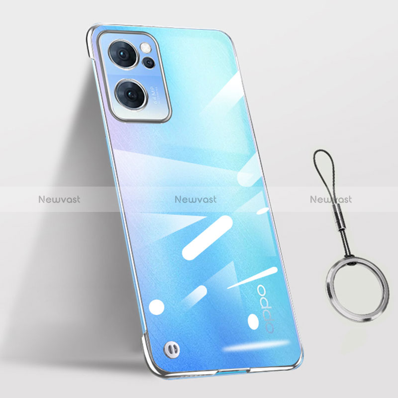 Transparent Crystal Hard Case Back Cover H02 for Oppo Reno7 SE 5G