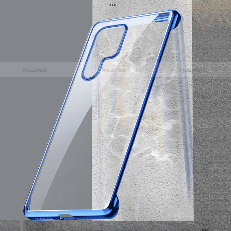 Transparent Crystal Hard Case Back Cover H02 for Samsung Galaxy S21 Ultra 5G