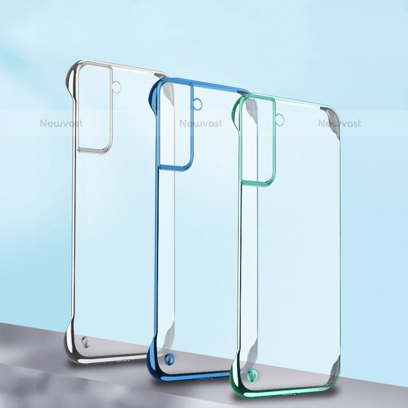 Transparent Crystal Hard Case Back Cover H02 for Samsung Galaxy S22 5G