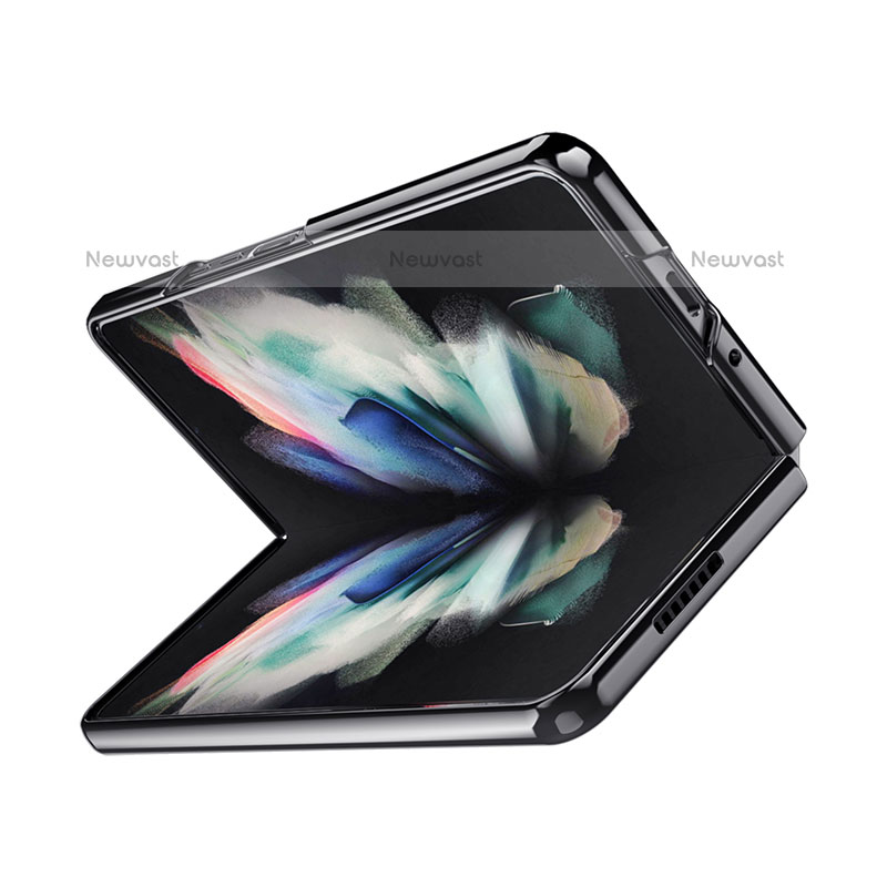 Transparent Crystal Hard Case Back Cover H02 for Samsung Galaxy Z Fold3 5G