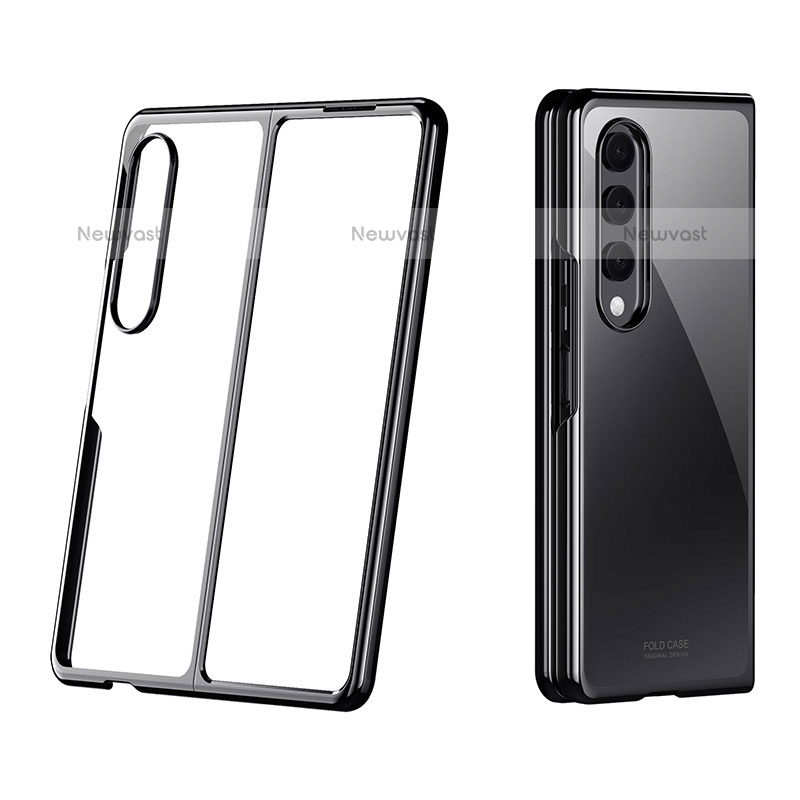 Transparent Crystal Hard Case Back Cover H02 for Samsung Galaxy Z Fold3 5G