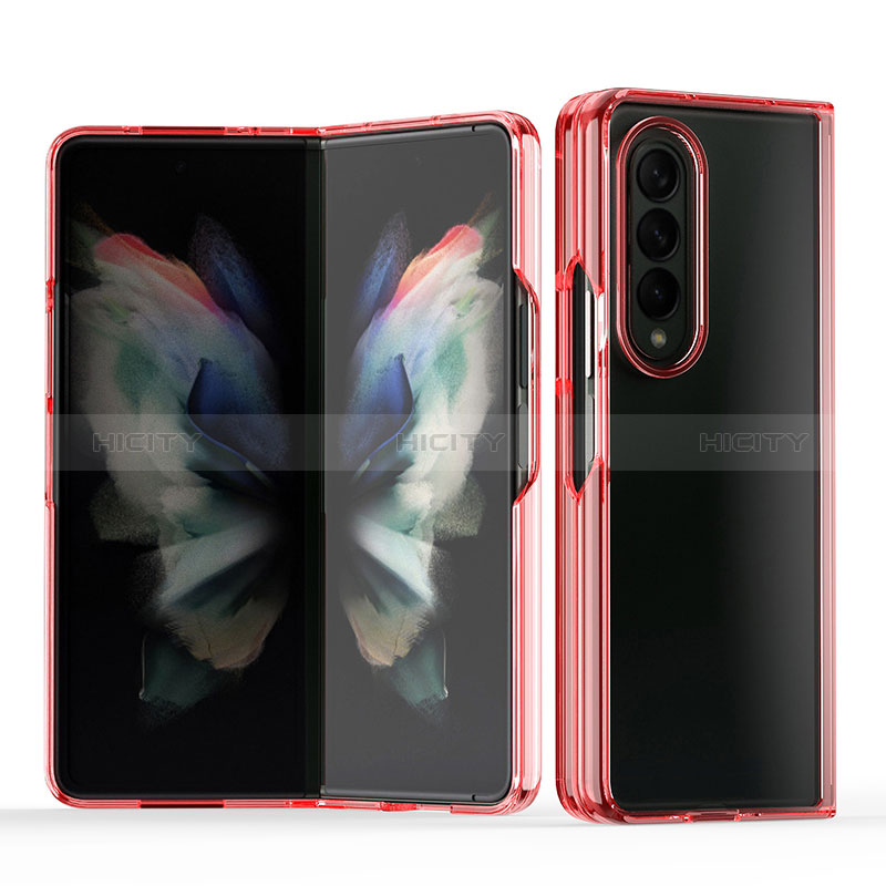 Transparent Crystal Hard Case Back Cover H03 for Samsung Galaxy Z Fold4 5G