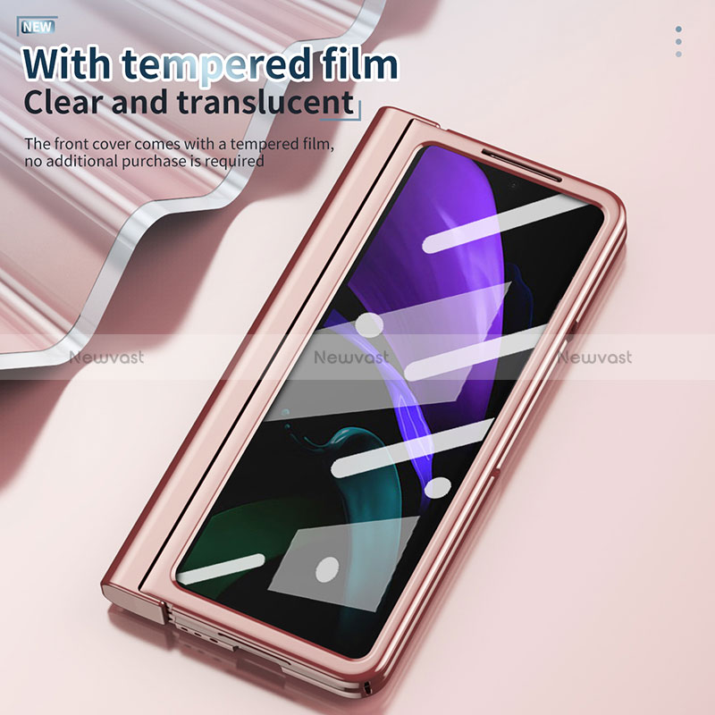 Transparent Crystal Hard Case Back Cover H04 for Samsung Galaxy Z Fold2 5G